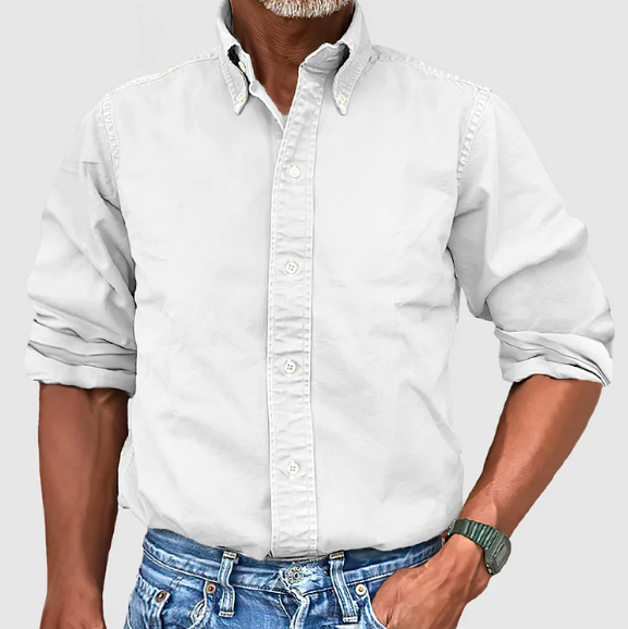 Bertrand - Chemise Oxford Classique Casual Homme