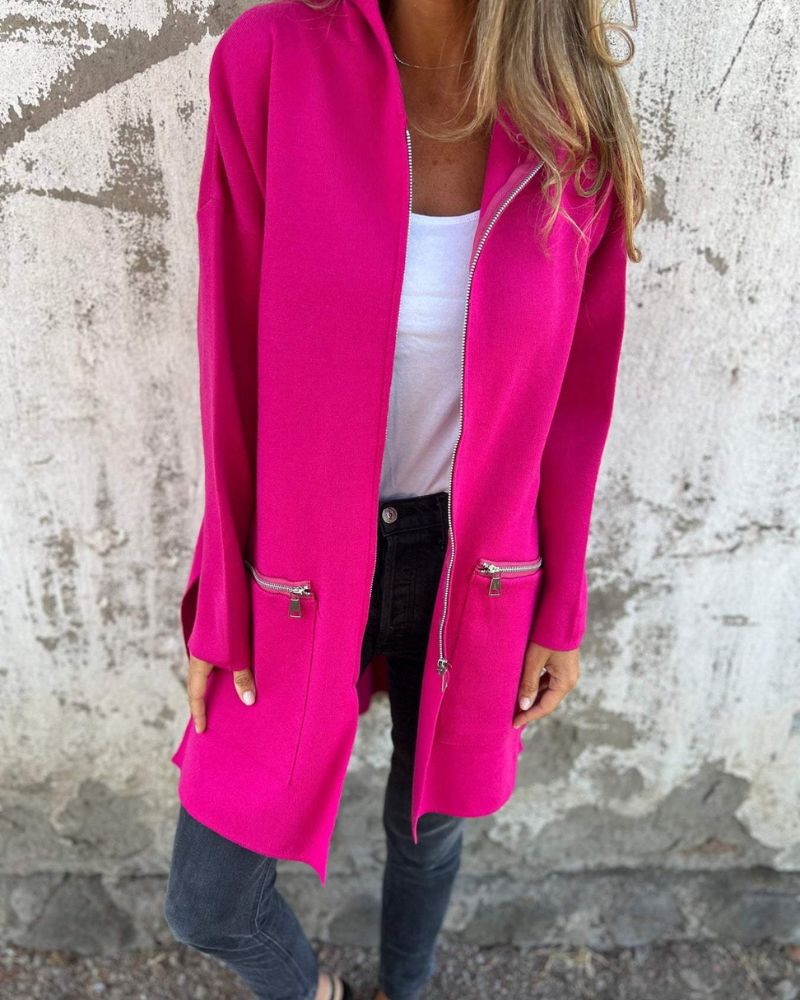 Delphine - Cardigan Chic Oversize Capuche