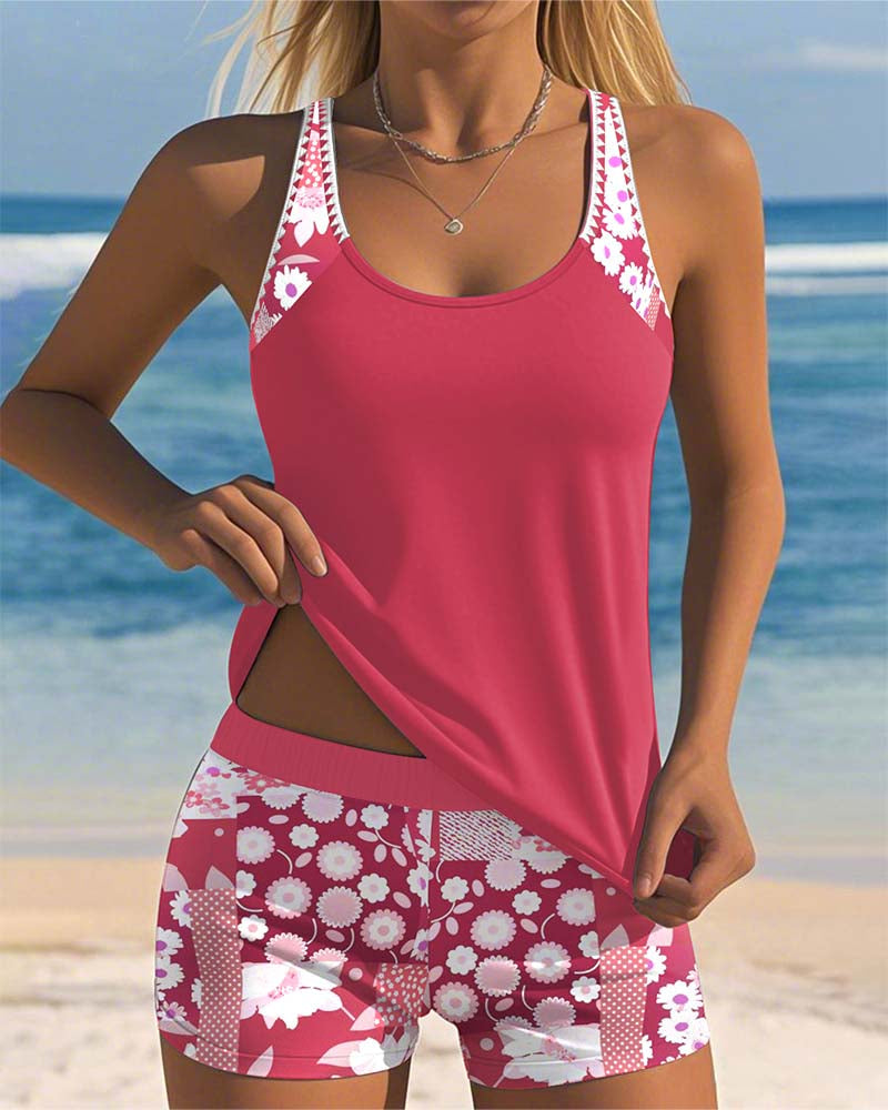 Clara - Tankini Élégant Chic