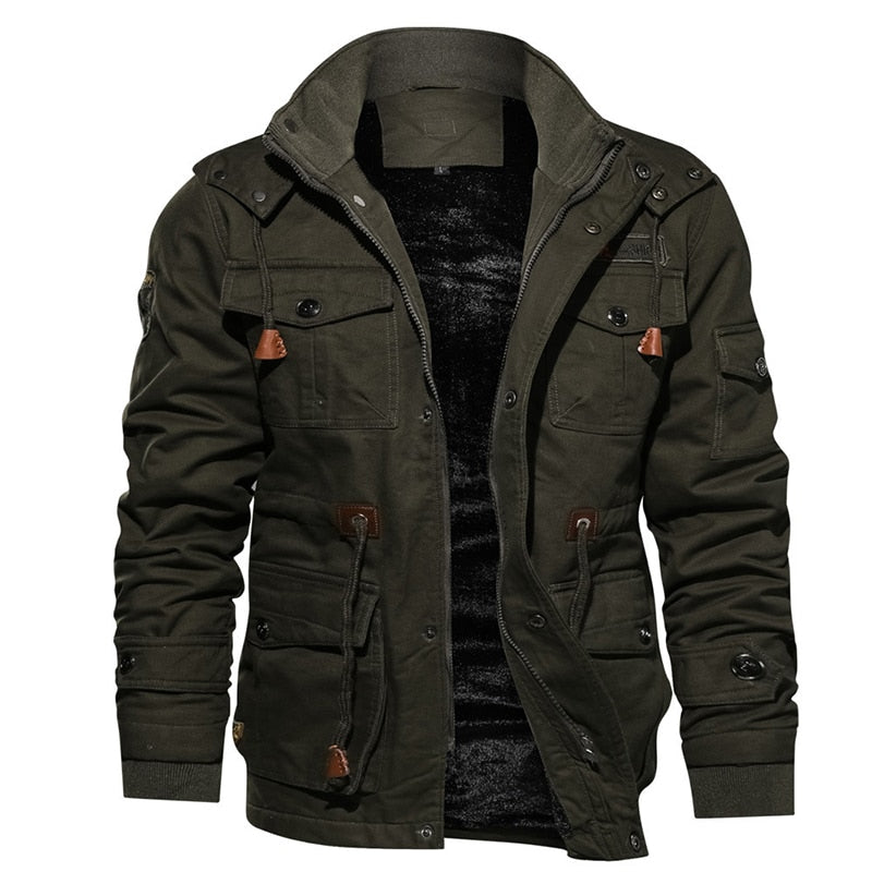 Christophe - Veste Moderne Cargo Militaire