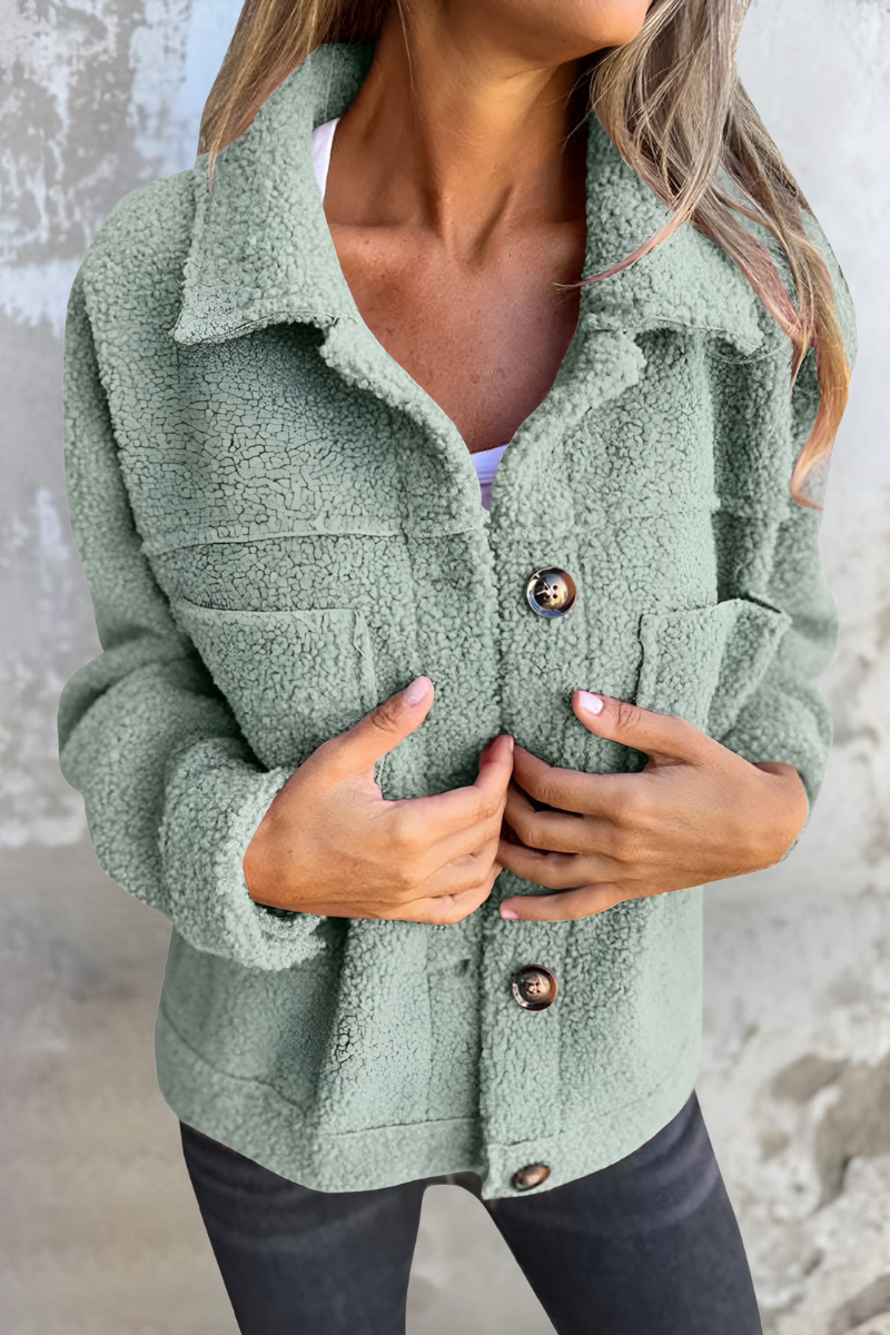 Florence | Veste Élégante Teddy Courte
