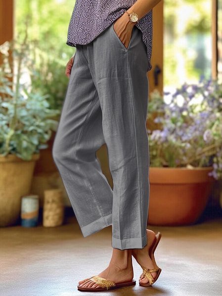 Nathalie - Pantalon D'Été Confort