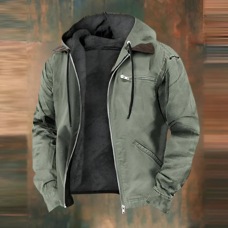 Sébastien - Veste Chic Doublée Polaire Zippée