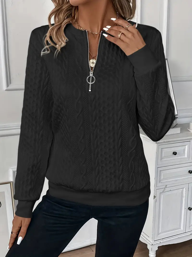Alice - Pull Tricoté Élégant Femme