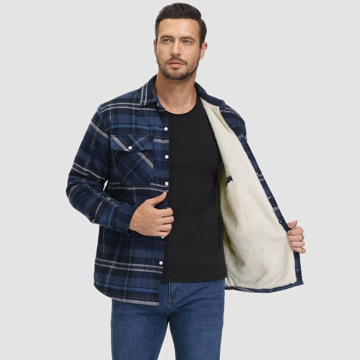 Thomas - Surchemise Chic Flanelle Doublée