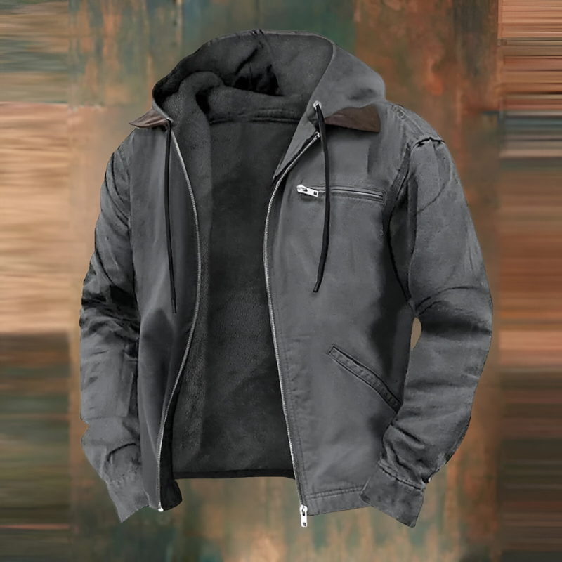 Sébastien - Veste Chic Doublée Polaire Zippée