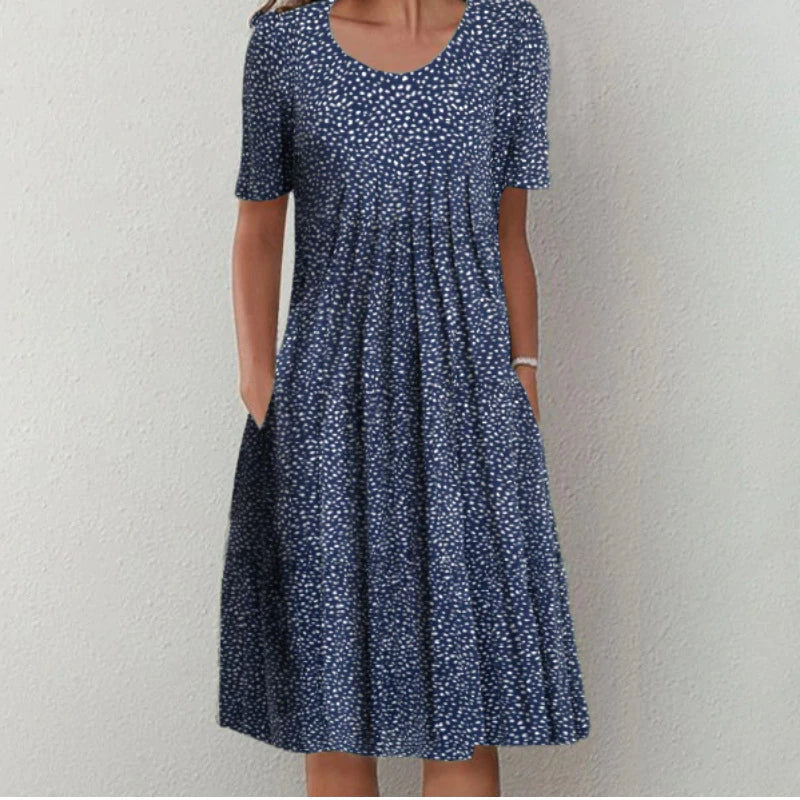 Adrienne - Robe Élégante - Chic, Pour occasions festives, Professionnelles - Femme