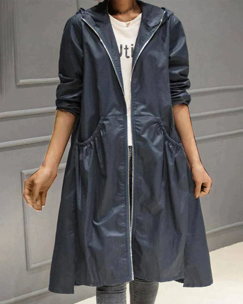 Odille - Manteau de pluie femme long