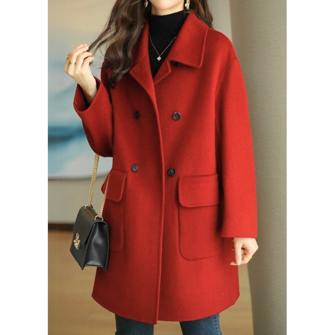 Catherine | Manteau Élégant Court Classique