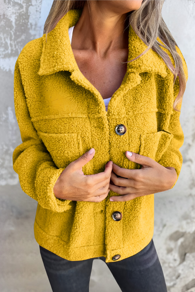 Florence | Veste Élégante Teddy Courte