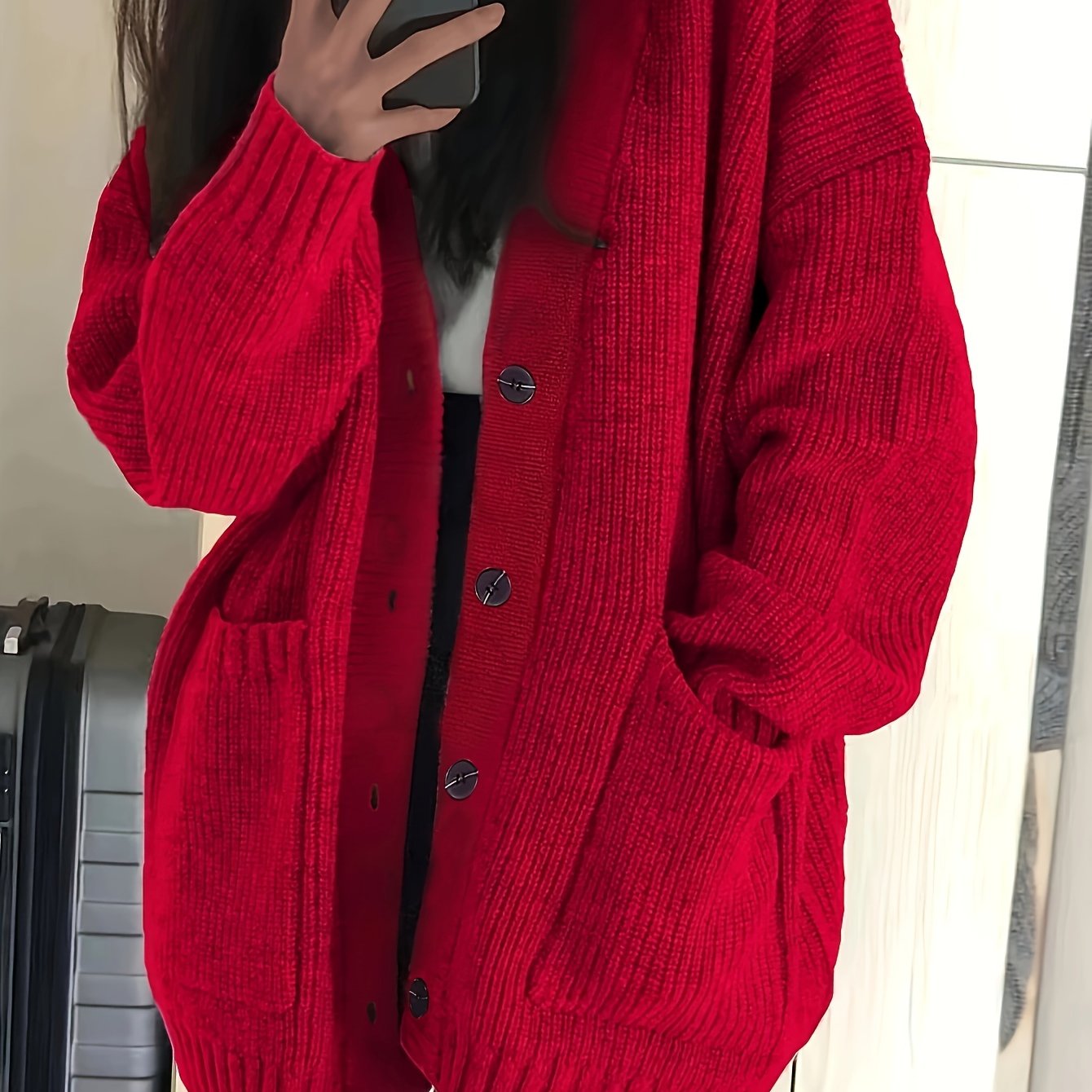 Chloé - Cardigan Chic Oversize Grosse Maille
