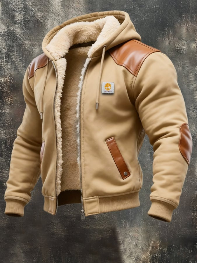 Quentin – Veste homme vintage en daim