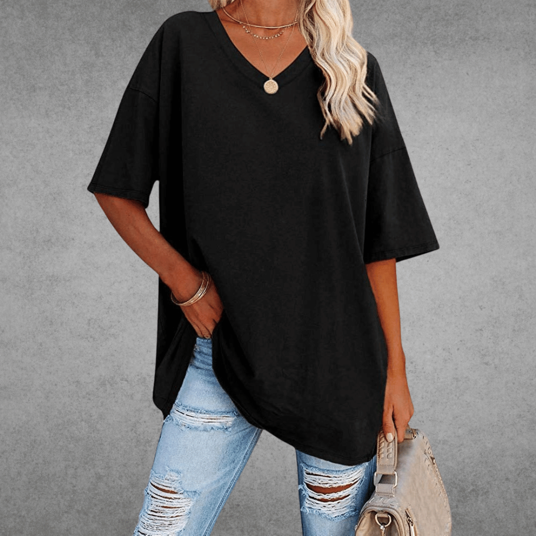 Julie - T-Shirt Col V