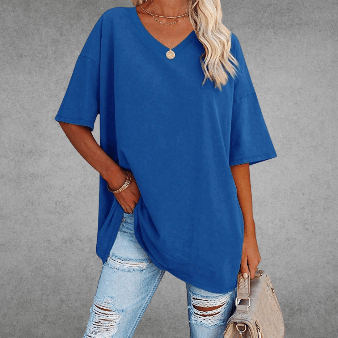 Julie - T-Shirt Col V