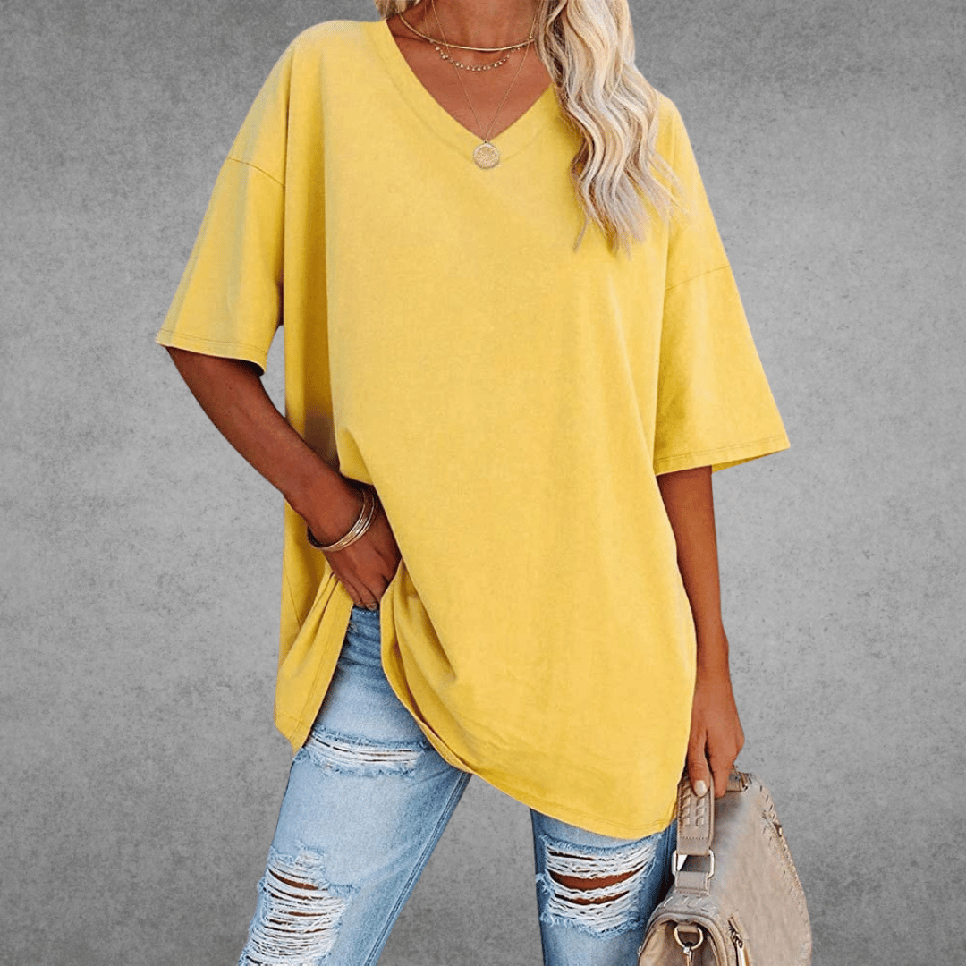 Julie - T-Shirt Col V