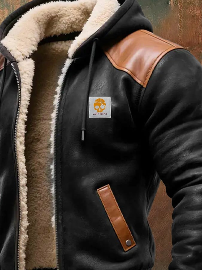 Quentin – Veste homme vintage en daim