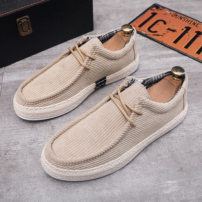 Louis - Mocassin corduroy homme
