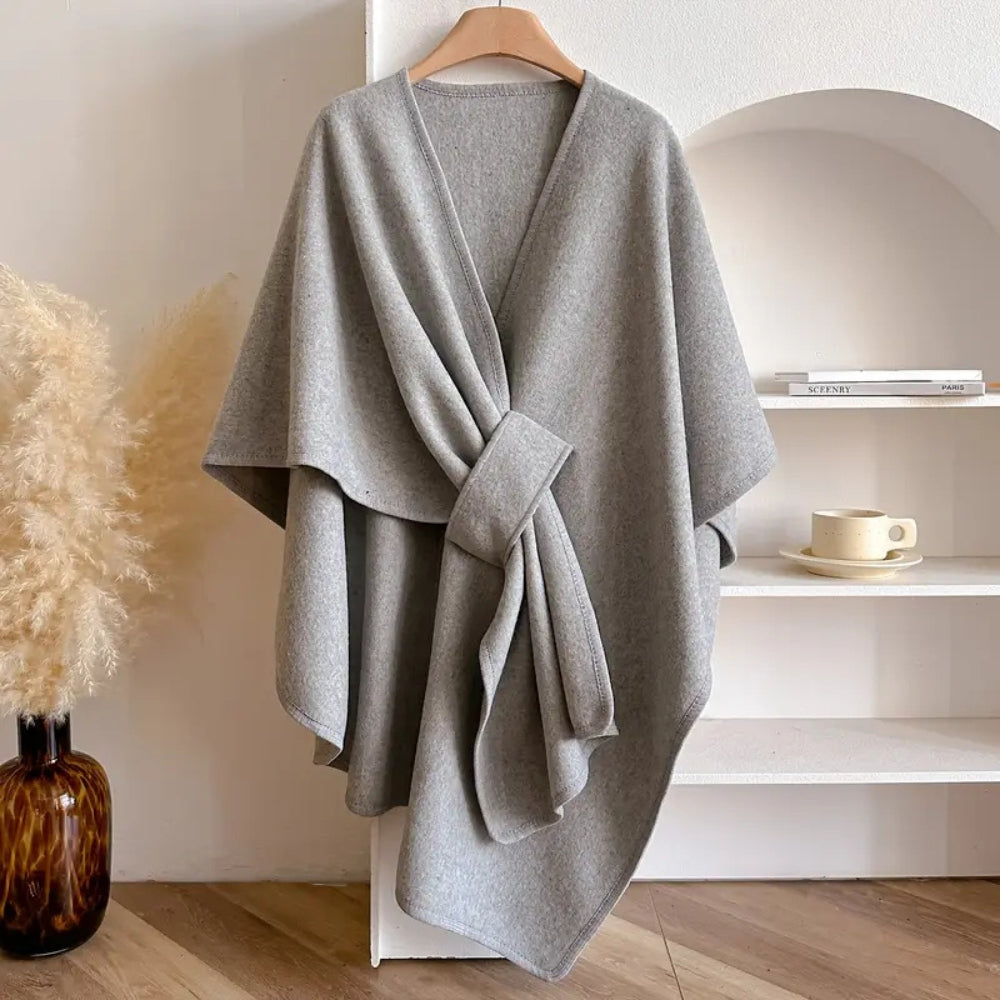 Emma - Manteau Cape Poncho Femme
