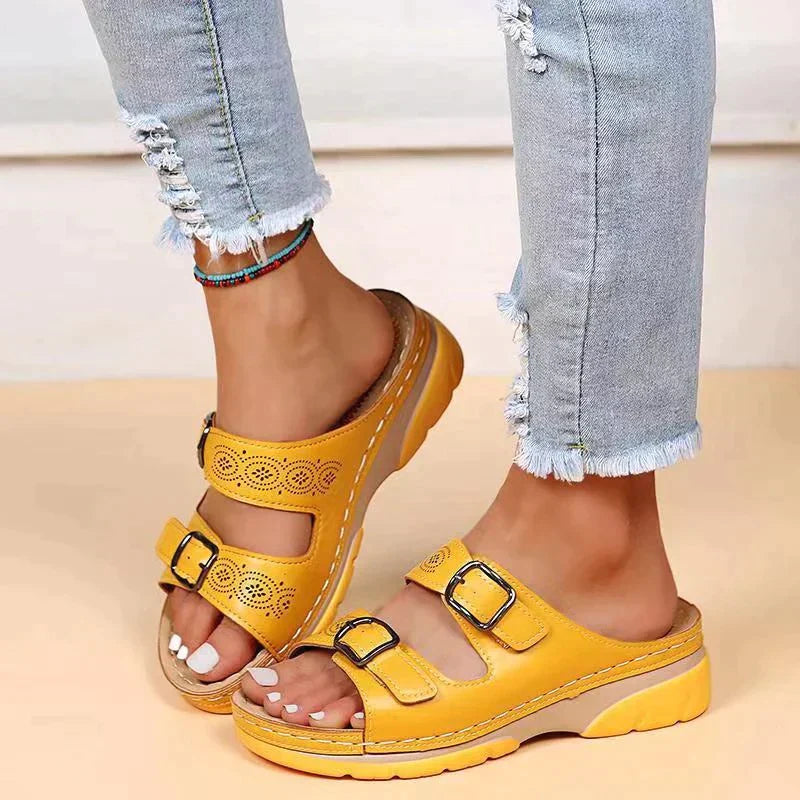 Mathilde - Sandales orthopédiques - Tendance, Confortable - Femme