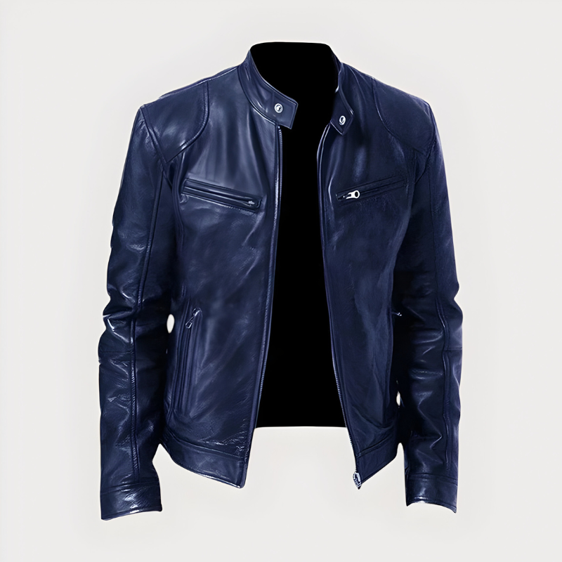 Laurent - Veste Chic Biker Cuir