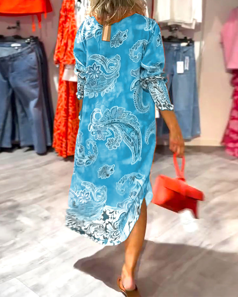 Charlène - Robe Chemise Longue Bohème Chic Femme