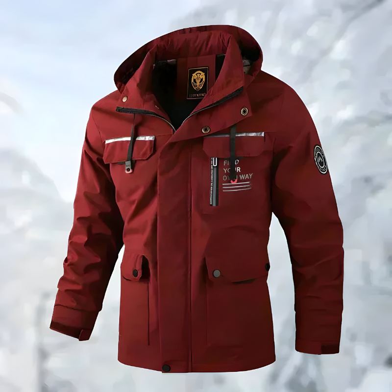 Julien - Parka Moderne Technique à Capuche