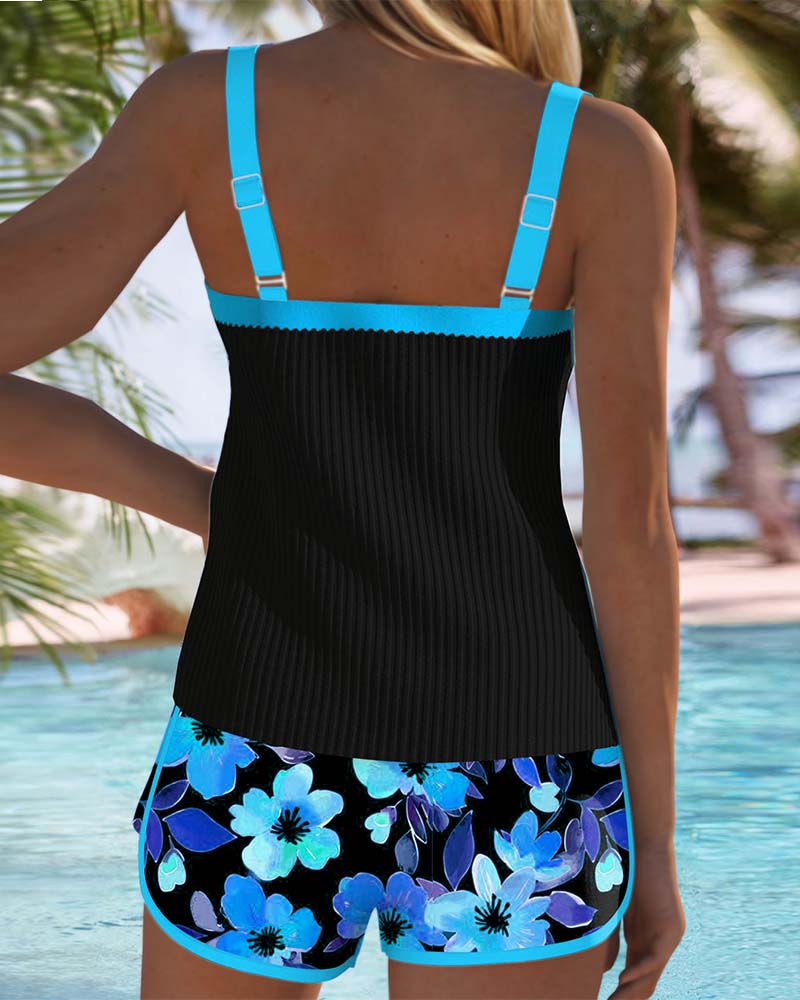 Margaux - Tankini Élégant Bohème