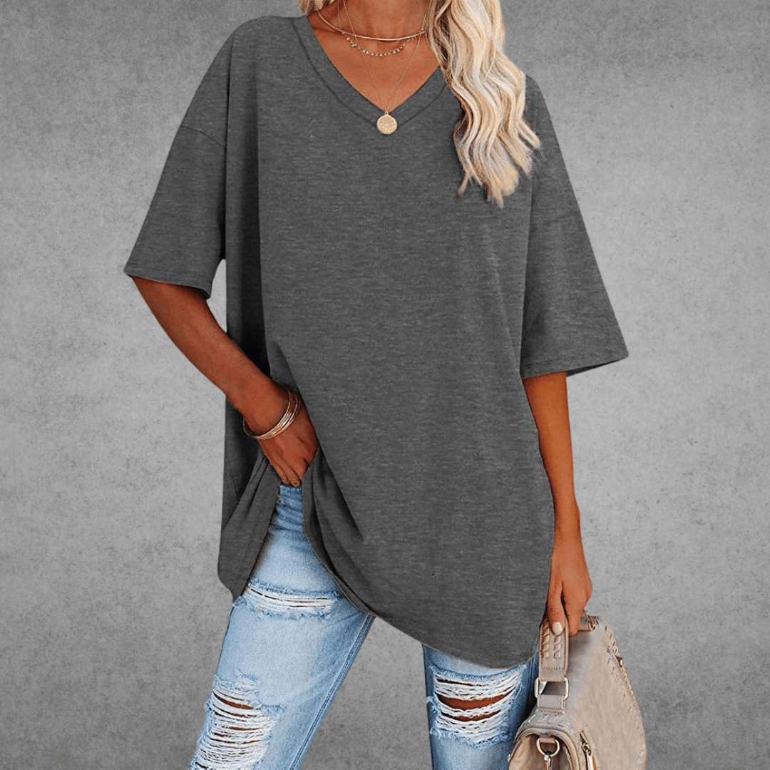 Julie - T-Shirt Col V