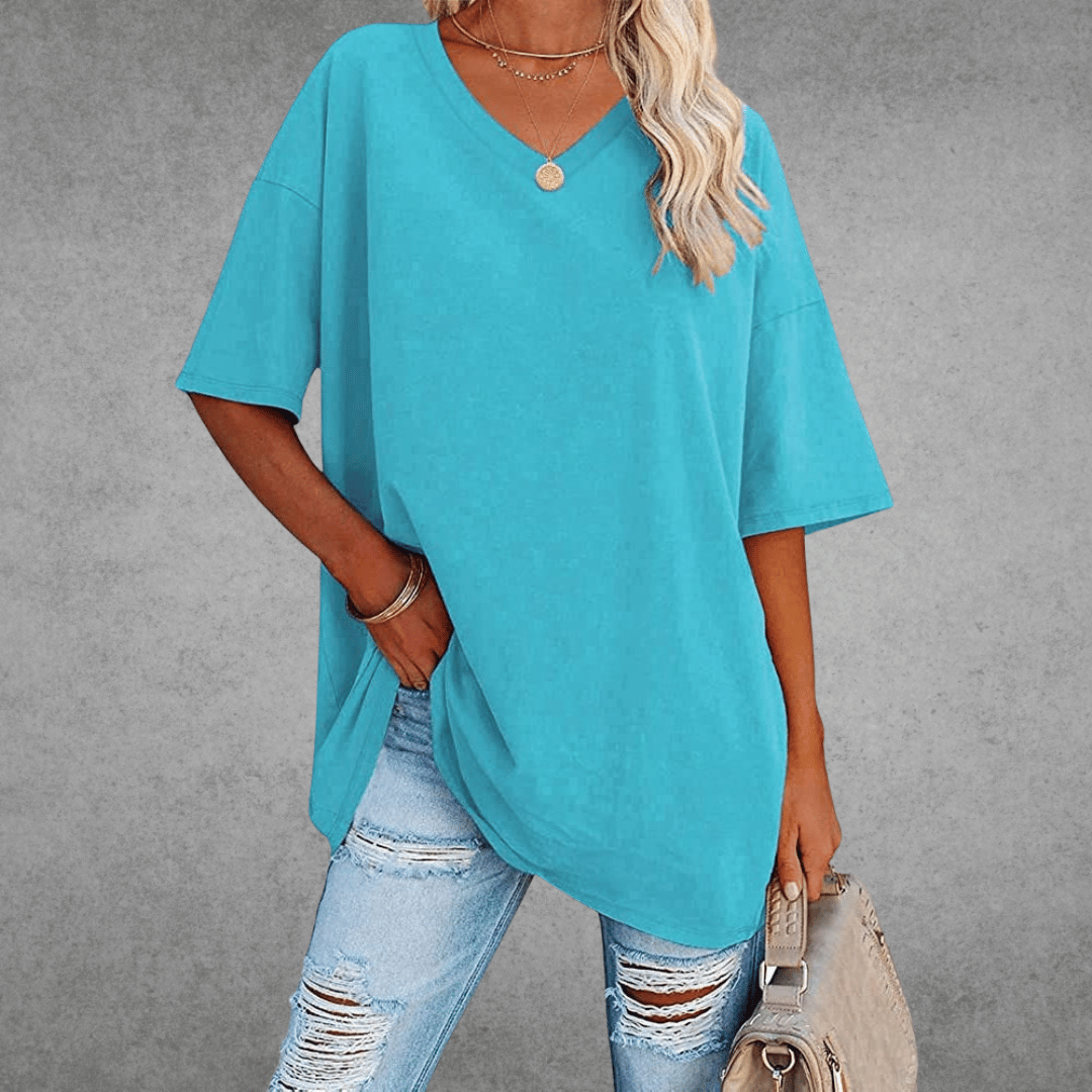 Julie - T-Shirt Col V