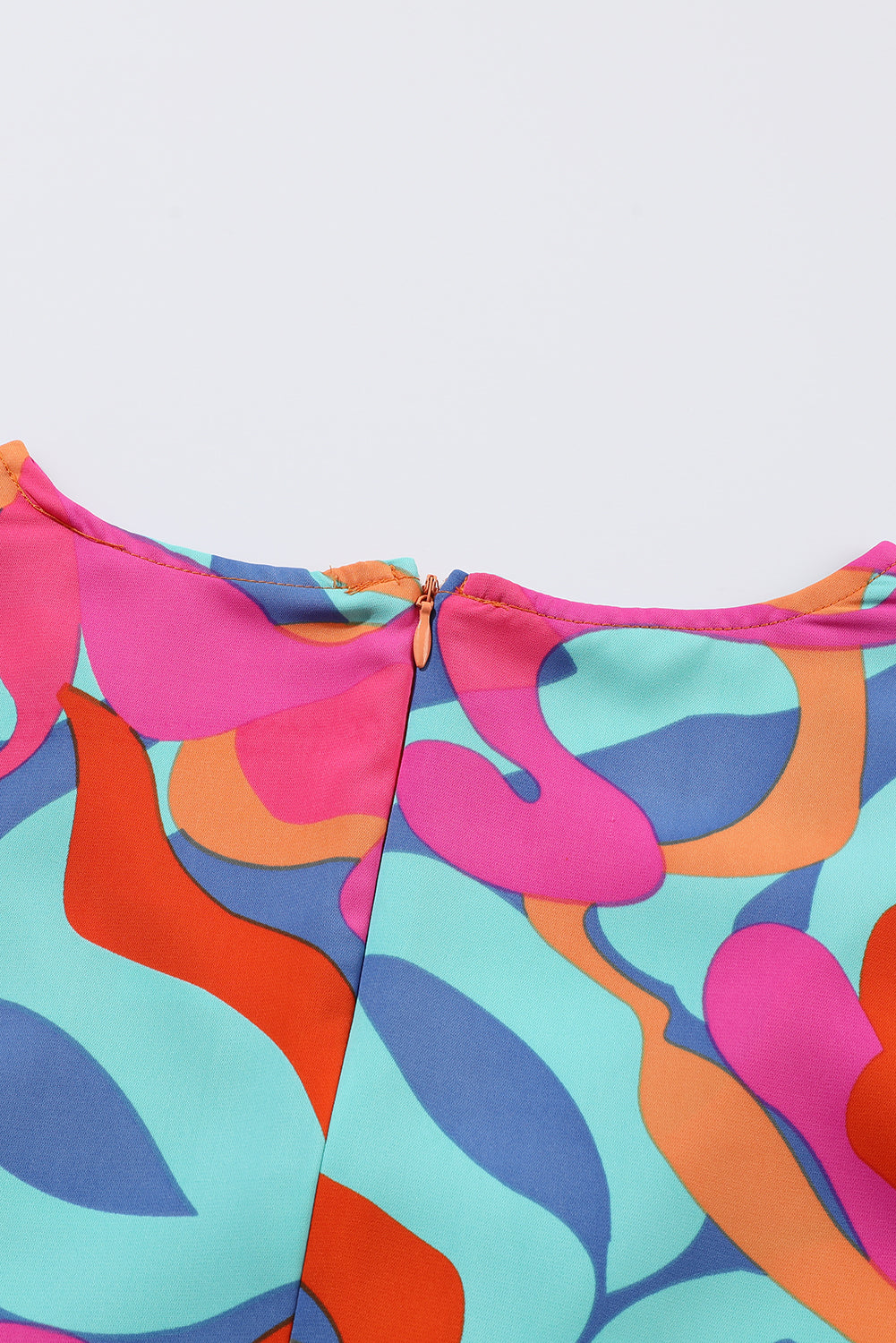 Sibylle - Robe oversize - Plissée, Motif abstrait, Femme