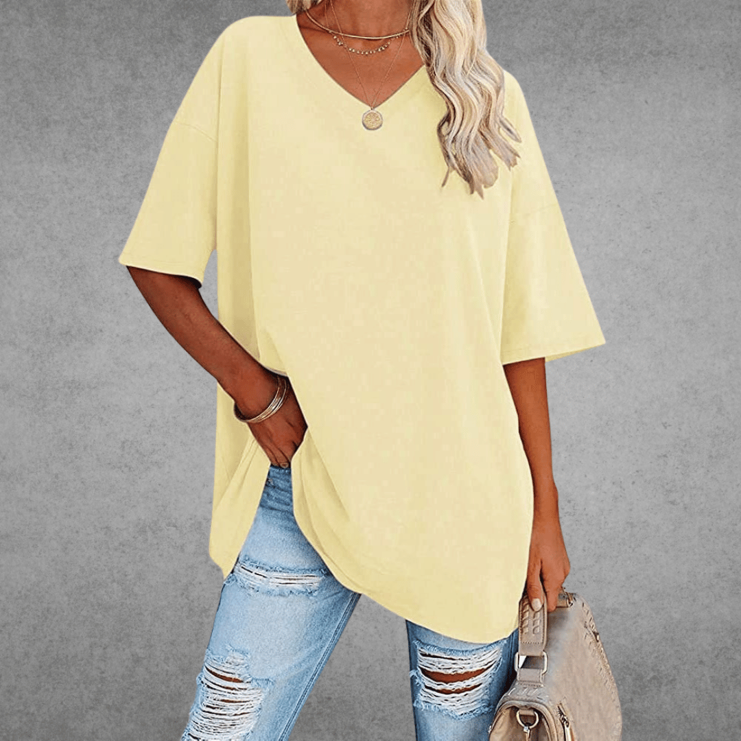 Julie - T-Shirt Col V