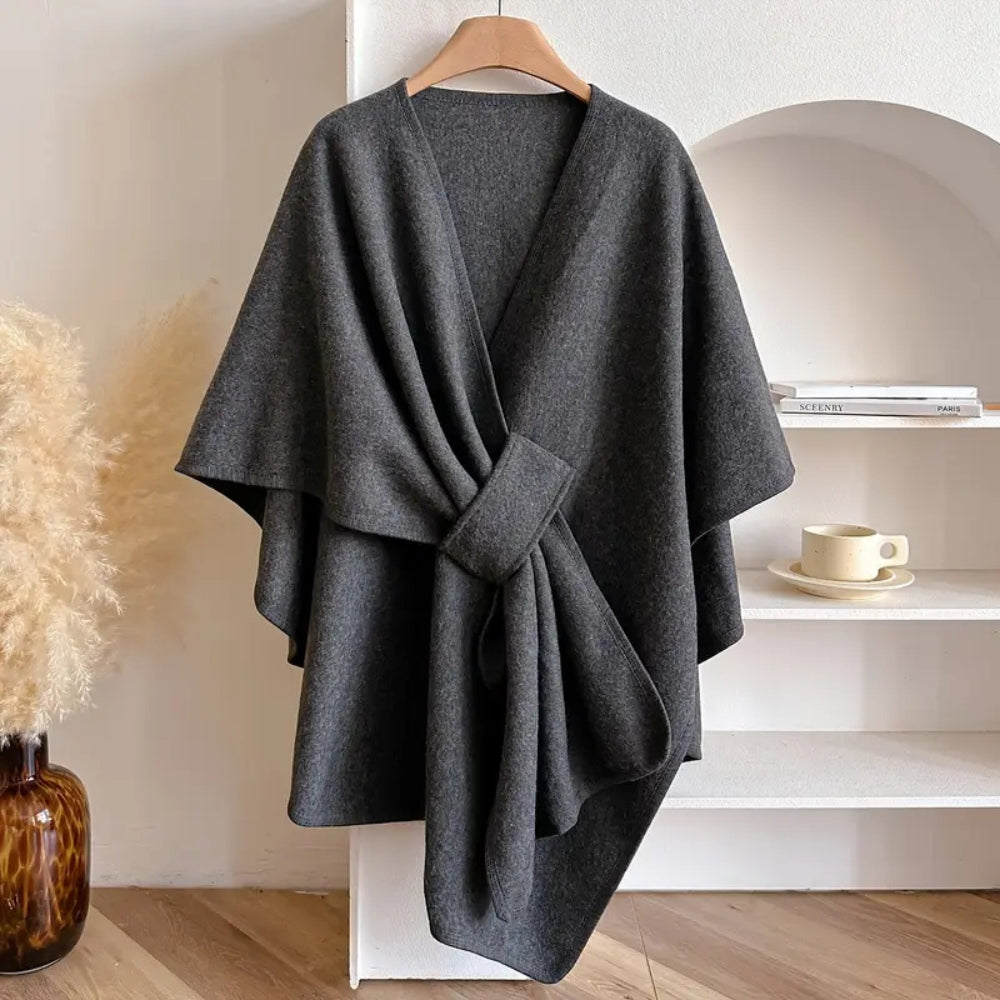 Emma - Manteau Cape Poncho Femme