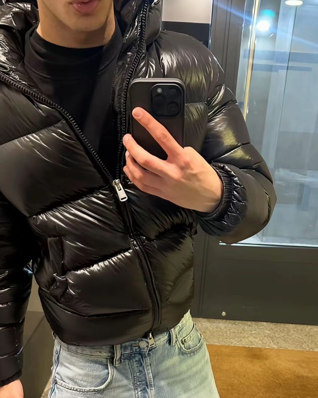 Olivier - Doudoune Élégante Oversize à Capuche