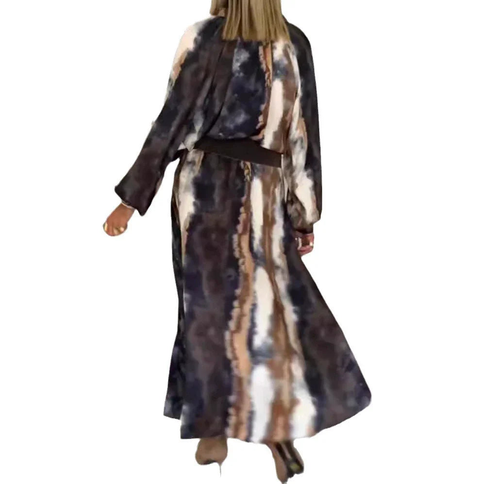 Karima - Belle Robe d'Été à Carreaux Femme