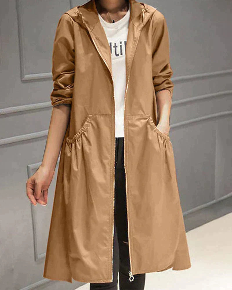 Odille - Manteau de pluie femme long