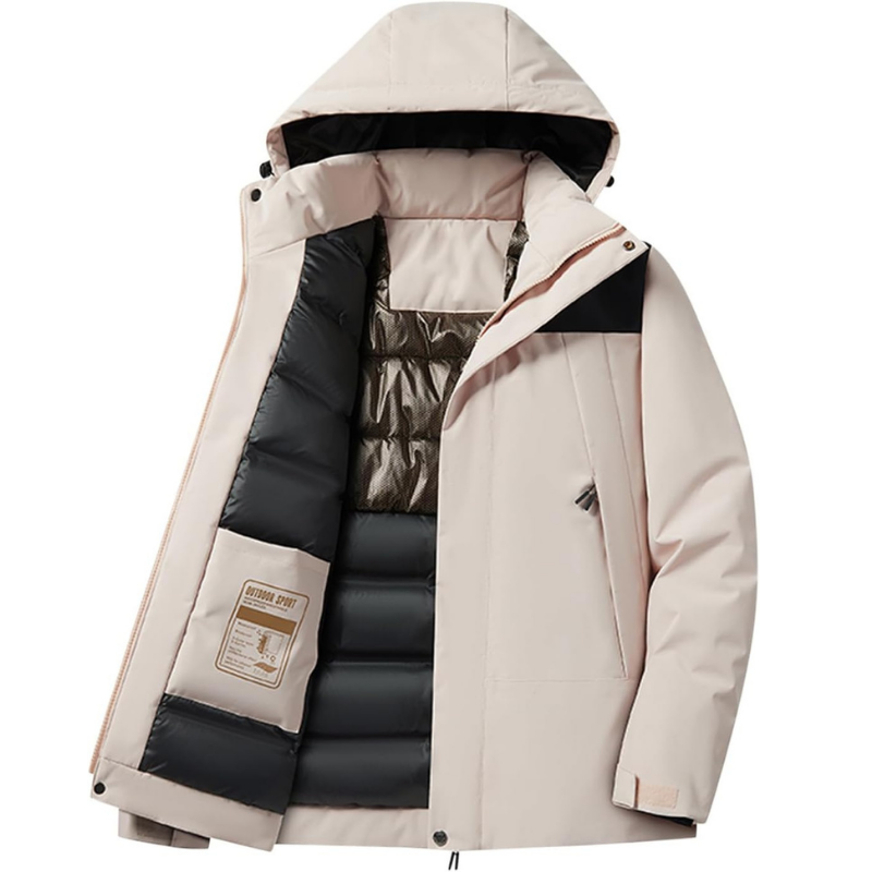 Julie – Veste de ski femme avec capuche et poches