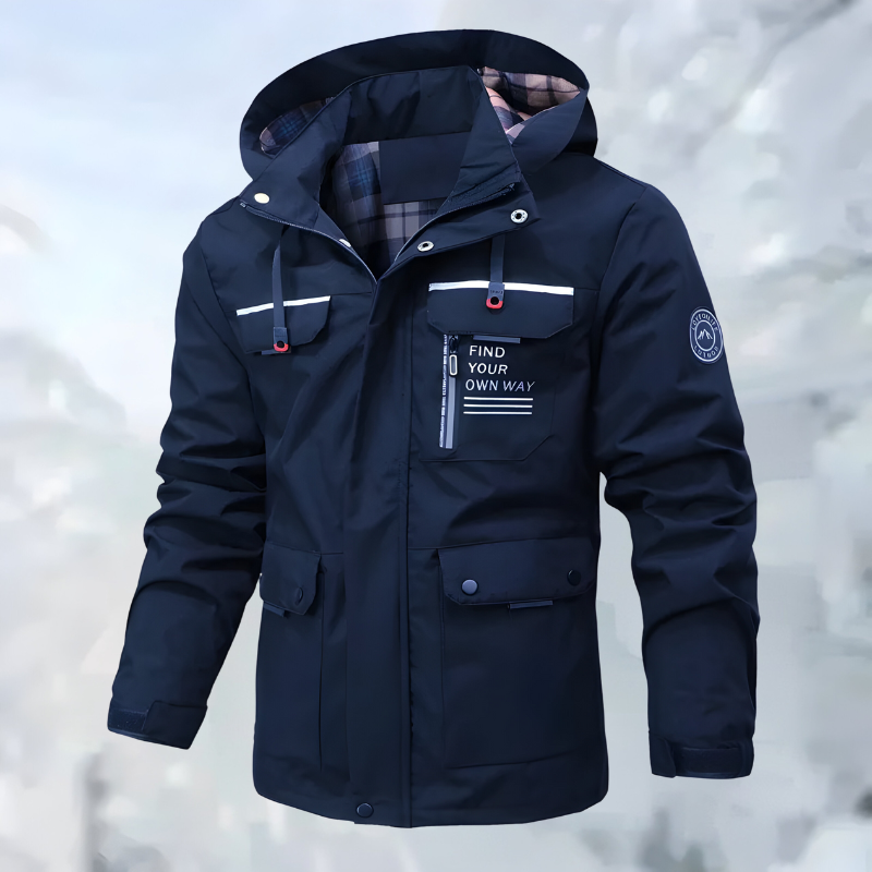 Julien - Parka Moderne Technique à Capuche