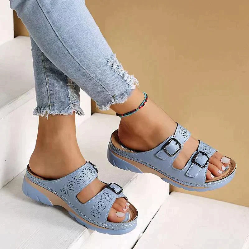 Mathilde - Sandales orthopédiques - Tendance, Confortable - Femme