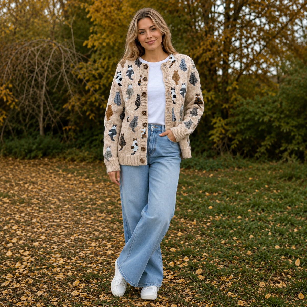 Chloé - Cardigan Chic Imprimé Fantaisie