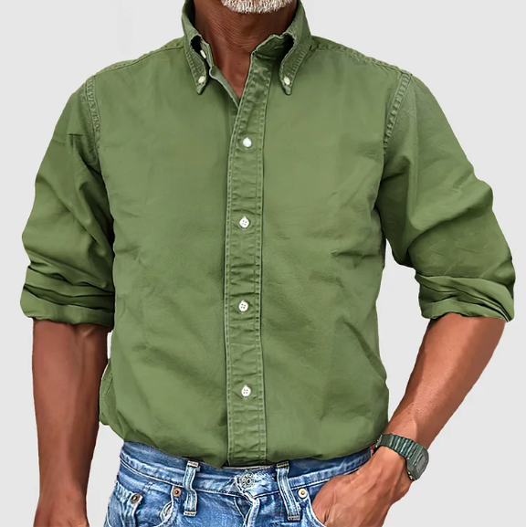 Bertrand - Chemise Oxford Classique Casual Homme