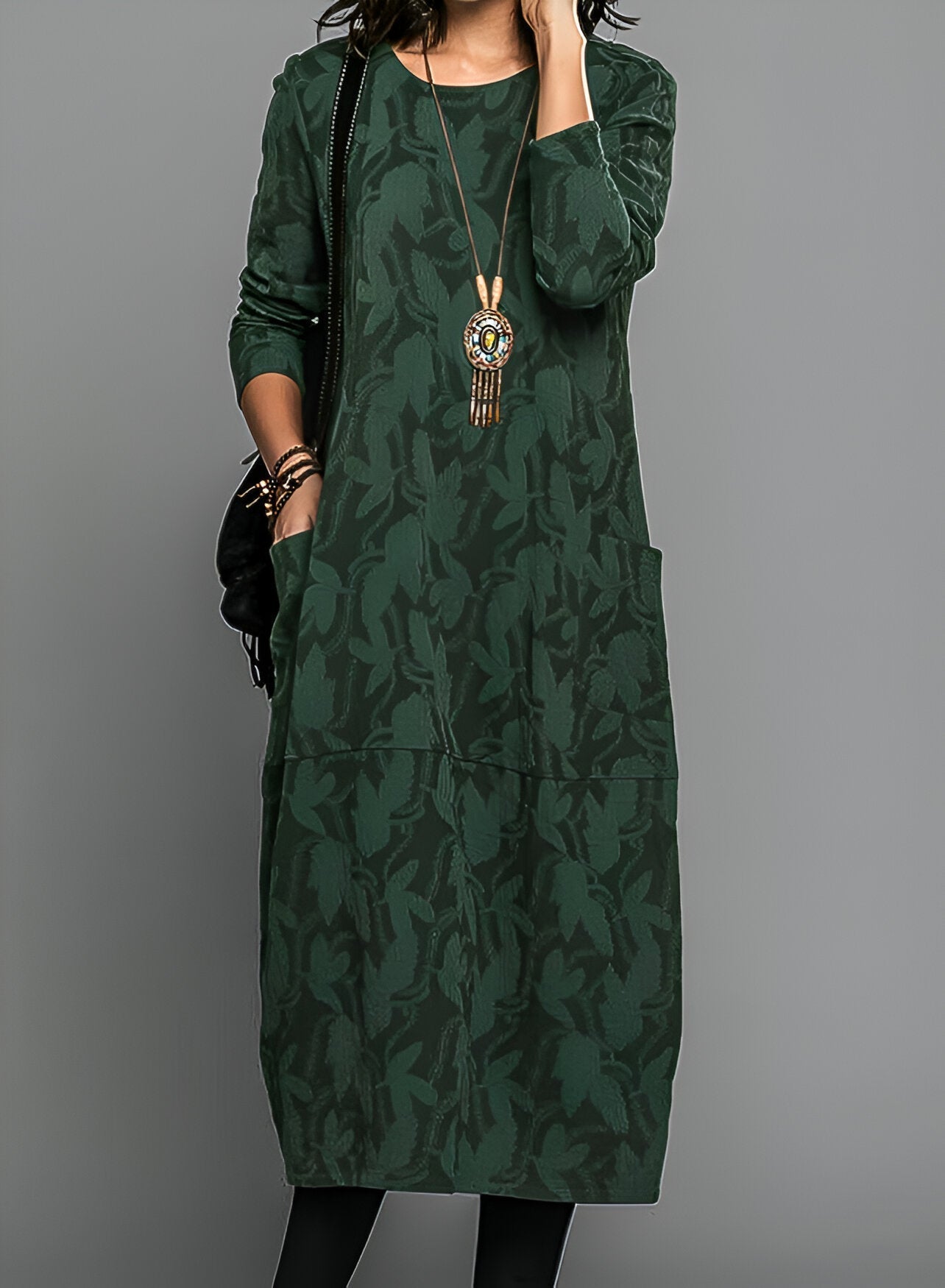 Robe Pull Femme Longue - Fiona