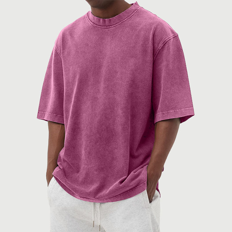Frédéric - T-Shirt Vintage Délavé Oversize Homme