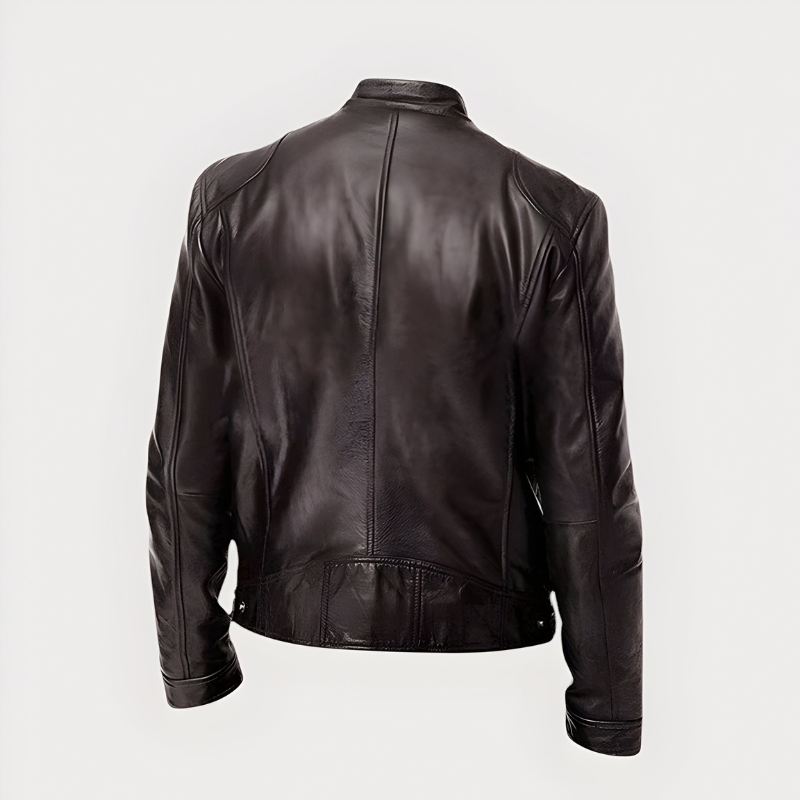 Laurent - Veste Chic Biker Cuir