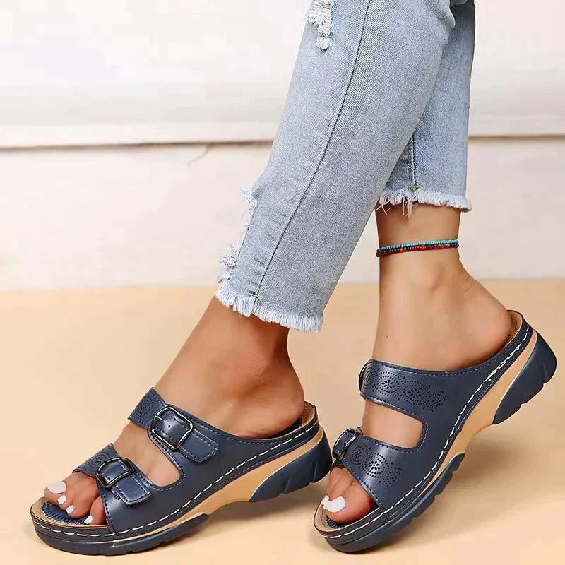 Mathilde - Sandales orthopédiques - Tendance, Confortable - Femme