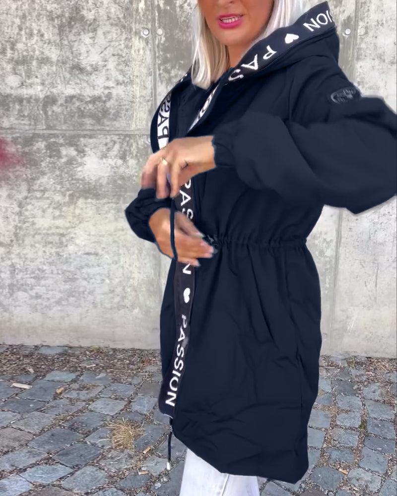 Élodie | Parka Chic Cintrée Longue