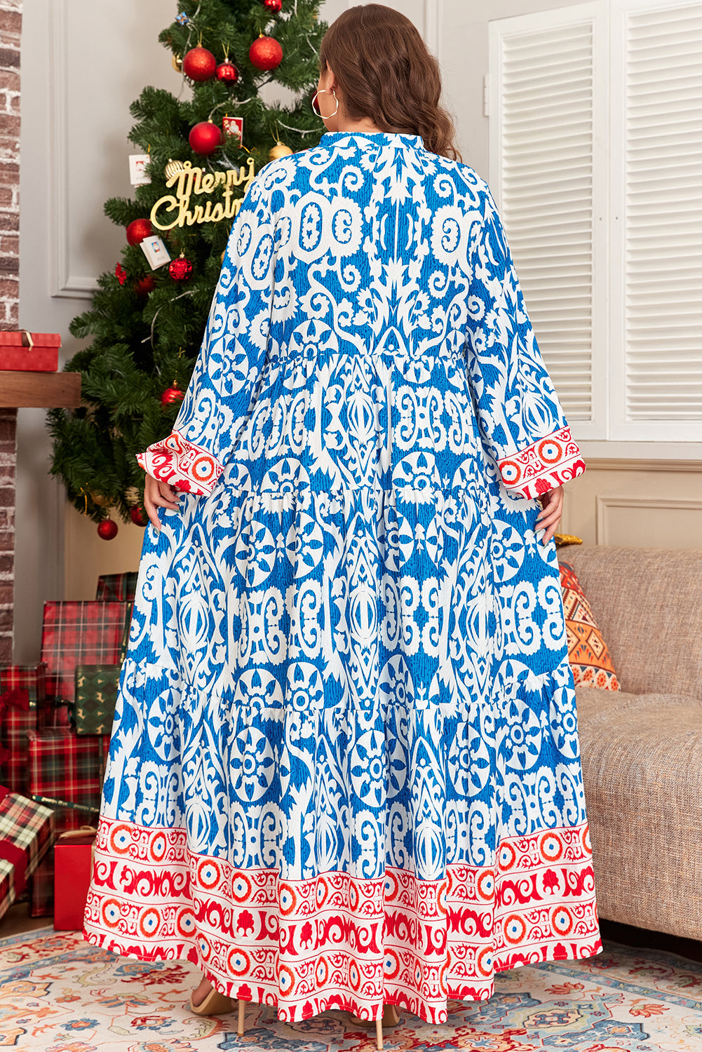 Coralie - Robe grande taille - Blocs de couleurs, Style vintage, Femme