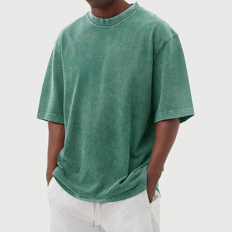 Frédéric - T-Shirt Vintage Délavé Oversize Homme