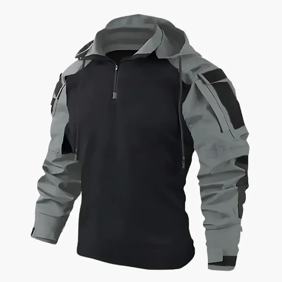 Damien - Hoodie Chic Camouflage Zippé