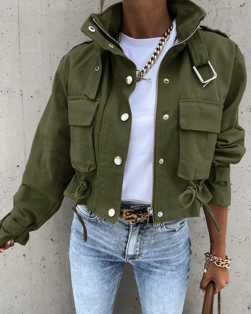 Louise - Veste femme style utilitaire