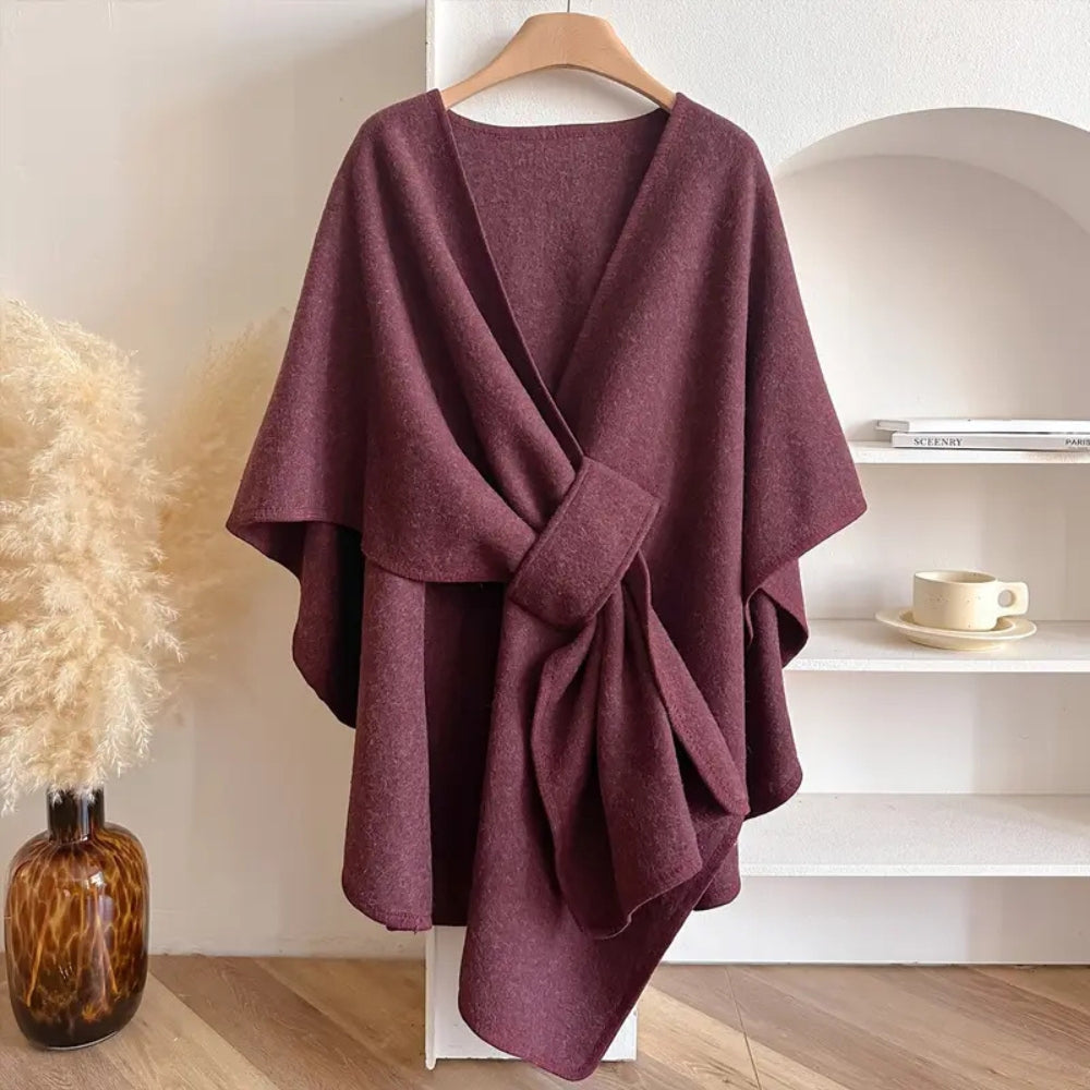 Emma - Manteau Cape Poncho Femme